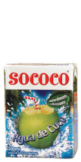 gua de Coco Sococo Tetra Pak 200 ml