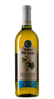 Vinho V Luiz Branco de Mesa Suave 750ml