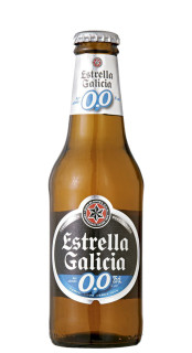 Cerveja Estrella Galicia 0,0% lcool Long Neck 250ml