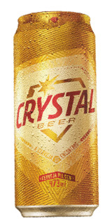 Cerveja Crystal Pilsen Lata 473ml
