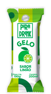 Gelo Piradrink Sabor Limo 200ml