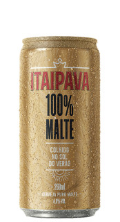 Cerveja Itaipava 100% Malte Lata 269ml