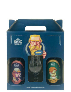 Kit Cerveja Krug Linha Expressionista 500ml com Copo Exclusivo