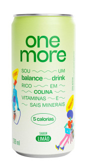 One More Balance Drink Limo Lata 269ml