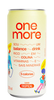 One More Balance Drink Tropical Lata 269ml