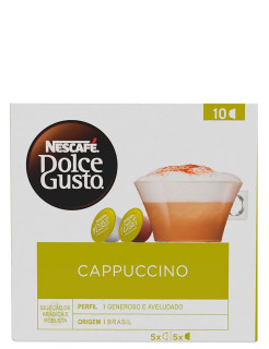 Caf em Cpsula Nescaf Dolce Gusto Cappuccino 117g com 10 Cpsulas