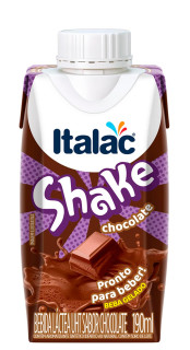 Bebida Lctea Italac Shake Sabor Chocolate 190ml