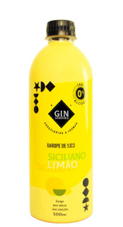 Xarope Gin Sabores Sabor Limo Siciliano 500ml
